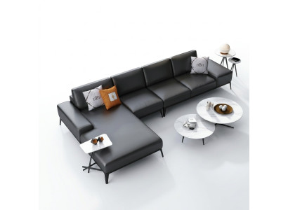 Narożnikowa kanapa Podkładka Decor Ustawić Żywy krajobraz Designerska sofa w kształcie litery L