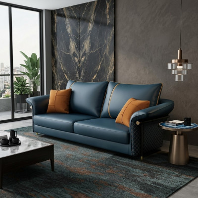 Design Sofa 3 miejsce do siedzenia Salon Sofa Kanapy Dekoracyjne Podkładka Sofy Nowa XXL