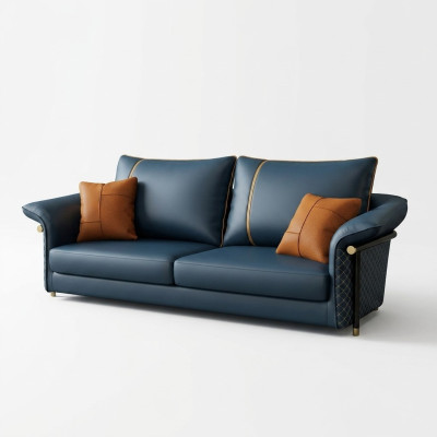 Design Sofa 3 miejsce do siedzenia Salon Sofa Kanapy Dekoracyjne Podkładka Sofy Nowa XXL