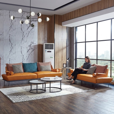 Sofa 4 miejsce do siedzenia Duża kanapa XXL Sofy Design Kanapy Salon Czteroosobowy
