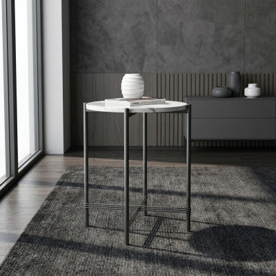 Stolik Okrągły Tabela stolik kawowy Sofa Tabela Salon Okrągłe