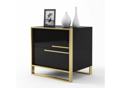 Design Night Konsola konsola Luxury Side Sleep Pokój Metalowe konsole