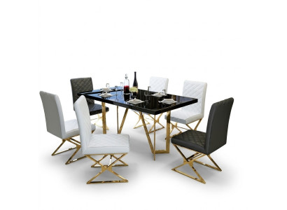 Tabela Nowoczesny Stół obiadowy Drewno Deco Design Drewniany Stół Living Stoły Jadalnia Pokój
