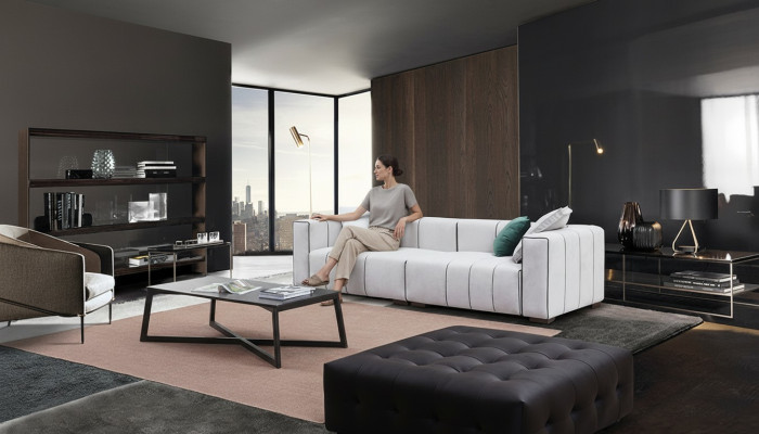 Designerskie Meble Sofa Coch 3 miejsce do siedzenia Podkładka Sofy Salon Kanapy Trzyosobowe