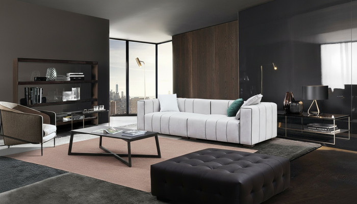 Designerskie Meble Sofa Coch 3 miejsce do siedzenia Podkładka Sofy Salon Kanapy Trzyosobowe