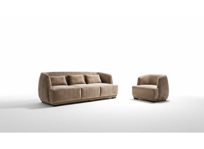 Designerski zestaw sofowy 3+1 miejsce do siedzenia Sofa Podkładka Ustawić włoskie meble