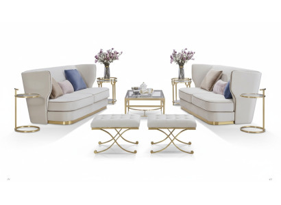Sofa 2 miejsce do siedzenia Luksusowa Designerska Kanapa Nowa Sofa Luksusowe Sofy Tapicerowane Dwumiejscowe Nowość