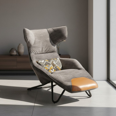 Leżanka Fotel Club Lounge Designerska Sofa TV Krzesło Krzesła Podkładka Siedziba Meble