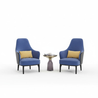 Lounge Luxury TV Club Podkładka miejsce siedzące Fotel Design Couch Sofa Relaks Materiał