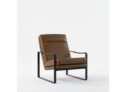 Fotel Design Couch Sofa Relaks Skóra Lounge Luxury TV Club Podkładka miejsce siedzące