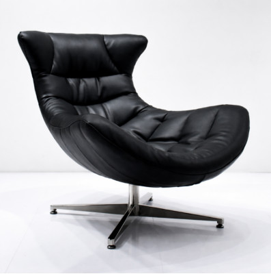 Fotel Design Couch Sofa miejsce do siedzenia Skóra Lounge Club Podkładka Luxury Ears Siedziba Relaks