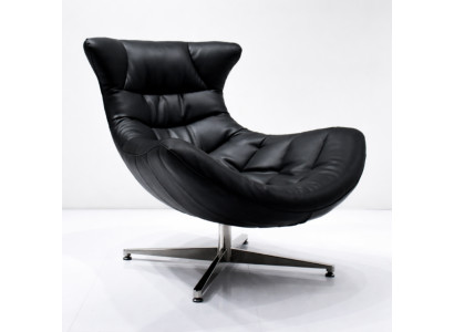 Fotel Design Couch Sofa miejsce do siedzenia Skóra Lounge Club Podkładka Luxury Ears Siedziba Relaks