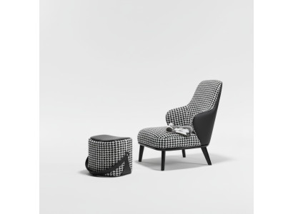 Fotel Design Couch Sofa Relaks Materiał Lounge Luxury TV Club Podkładka miejsce do siedzenia
