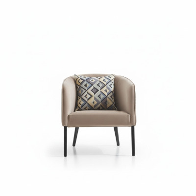 Luksusowe Krzesło Podkładka Cocktail Relaks Lounge Club Krzesła Meble Design Fotel Beige