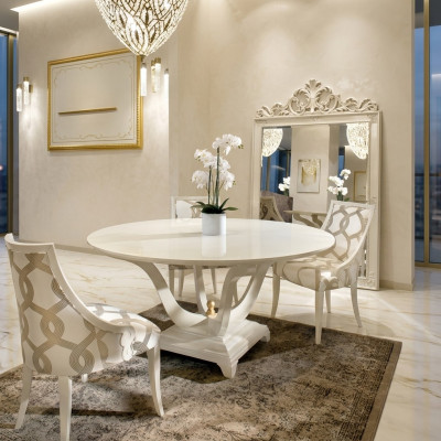 Okrągłe Tabela Ess Pokój Okrągłe Drewno stoły Design Original Meble Italian Meble