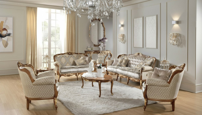 Meble Stylu Klasycznym Zestaw sofowy Obcios Grupa 3+2 xlmeble®