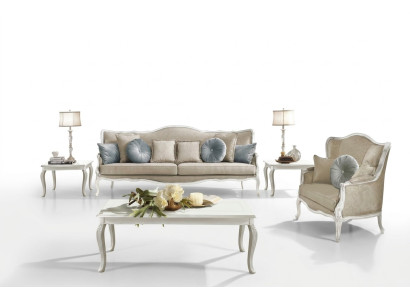 Barokowy Rokoko Zestaw sofowy 3+2 miejsce do siedzenia Zestaw Sofy Podkładka Couchen Włókienniczy Sofa Nowy
