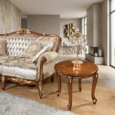 Stolik Okrągły Tabela stolik kawowy Sofa Tabela Salon Okrągłe Design stoły