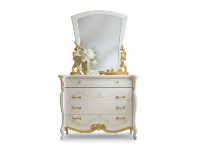 Elegancki Styl Meble Sypialnia Szafa Kredens Classic Kredens z Lustro