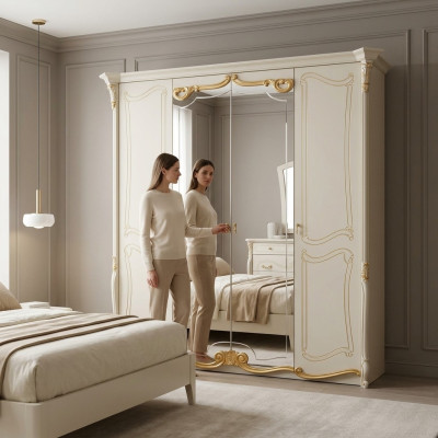 Sukienki Szafa Szafy Design Lustro Meble Living Meble Drewno Nowe