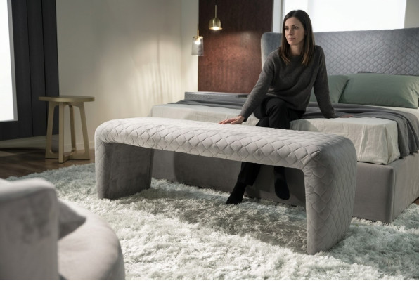 Stołek Pufa Sofa Podkładka Bok Stołek Podnóżek Otoman Meble Stołek Materiał