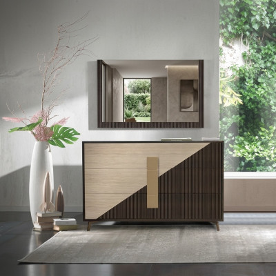 Design Kredens Komody Drewno Kredens Nowoczesny Kredens Dekoracyjny Wysoki Szafa