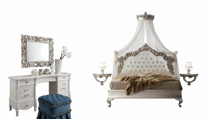 Luksusowe łóżka Chesterfield Royal Łóżko Palace Hotel Podwójne łóżko
