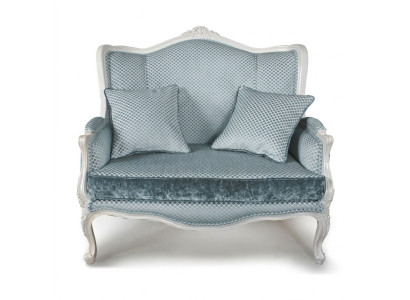 Kanapa Włókienniczy Materiał Sofa Noble Design Designer 2 miejsce do siedzenia Meble Classic Meble