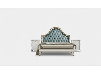 Łóżko Podkładka Design Luksusowe podwójne łóżko hotelowe Sleep Pokój Italian Meble
