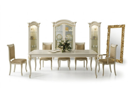 Barokowy Antyk Stół obiadowy Tabela Real Classic Drewno Designerskie stoły rokokowe
