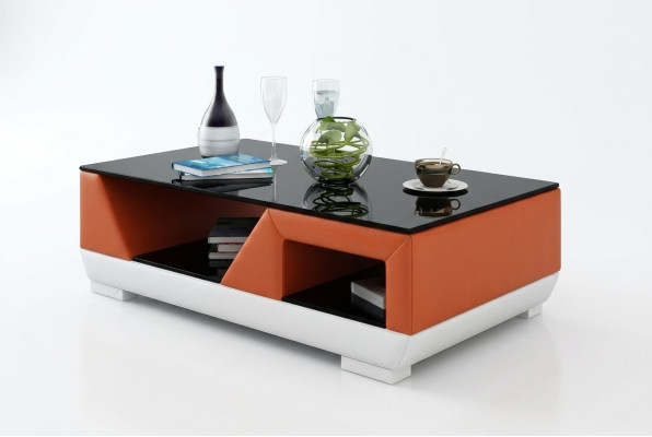 Klasyczny luksusowy designerski stolik kawowy sofa wystrój salonu Tabela Skóra