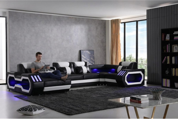Mega duży Żywy krajobraz - system oświetlenia sofa podkładka nowa kanapa