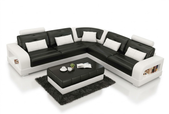 Podkładka Narożnikowa kanapa Sofa Couch Żywy krajobraz Skóra Narożnik Sofy Ustawić