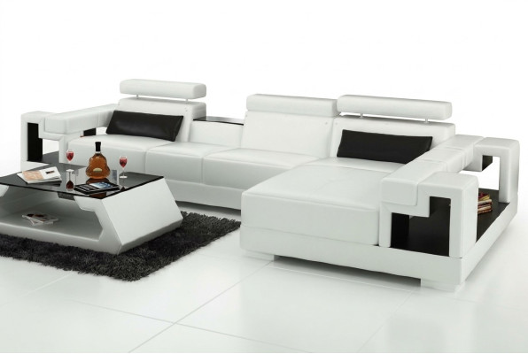 Narożnikowa kanapa skórzana sofa Żywy krajobraz sofa w kształcie litery L kanapa Podkładka Siedziba Narożnik