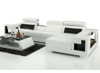 Narożnikowa kanapa skórzana sofa Żywy krajobraz sofa w kształcie litery L kanapa Podkładka Siedziba Narożnik