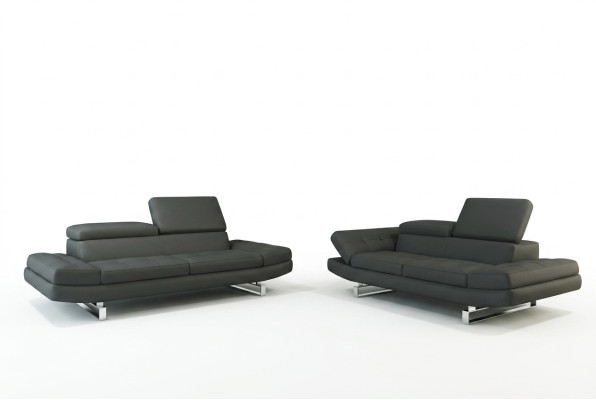 Skórzana sofa kanapa Żywy krajobraz 3+2+1 miejsce do siedzenia Ustawić Design Modern Sofa
