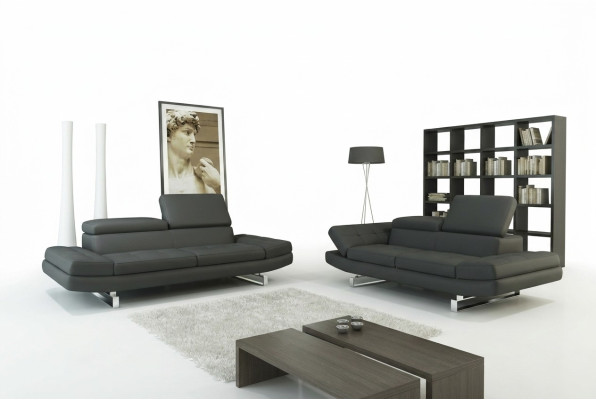 Obcios skórzana sofa Żywy krajobraz 3+2 miejsce do siedzenia Ustawić Design Modern