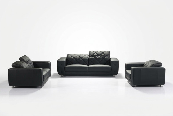 Skórzana sofa Żywy krajobraz 3+2 miejsce do siedzenia Ustawić Design Nowoczesna Sofa Skóra
