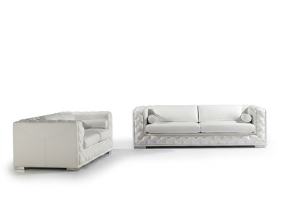 Skórzana sofa kanapa Żywy krajobraz 3+2 miejsce do siedzenia Ustawić design deco nowoczesną sofę