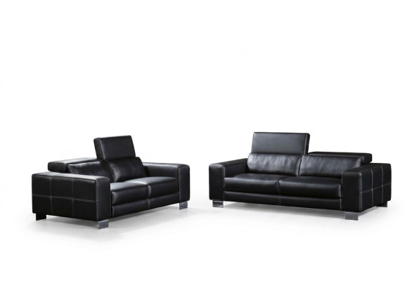 Skórzana sofa kanapa Żywy krajobraz 3+2 miejsce do siedzenia Ustawić nowoczesną sofę w stylu deco