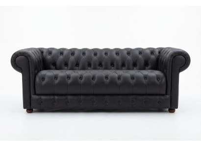 Chesterfield Sofa Couch Podkładka Designer 3 miejsce do siedzenia Ustawić Sofy Nowe