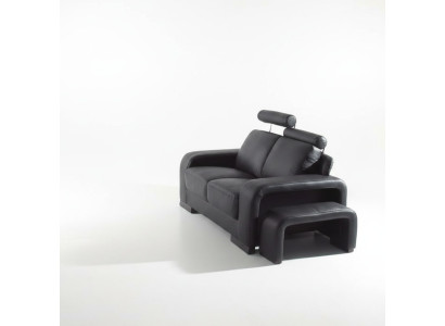 Dwumiejscowe 2 miejsce do siedzenia Sofa Kanapa Podkładka Kanapy Sofy ze Stołkiem Ustawić