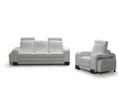 Sofa 3-miejsce siedzące Skórzana sofa Sofa TV Fotel Sofa tapicerowana Sofa wypoczynkowa