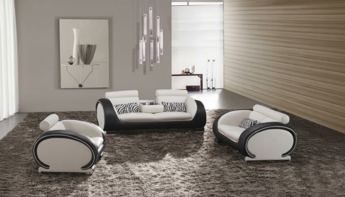 Zestaw sofowy 3+2+1 miejsce do siedzenia Zestaw Design Sofy Podkładka Skóra Kanapy Modern