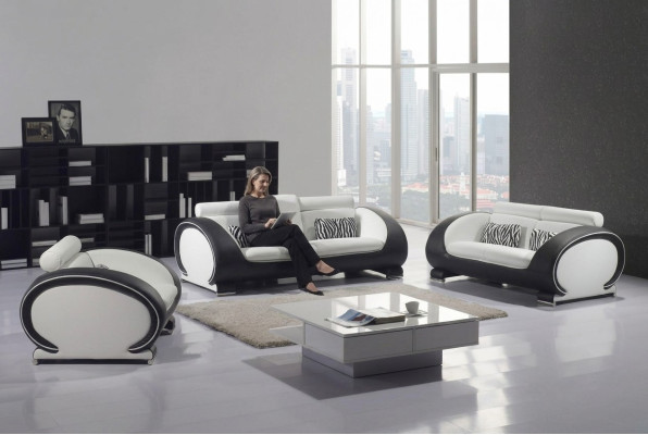 Design Podkładka Siedziba Kanapa 3 miejsce do siedzenia Ustawić Sofa Sofy Kanapy Skóra
