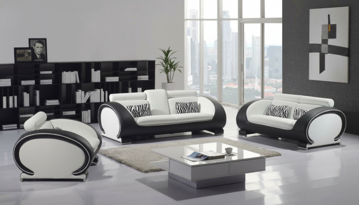 Design Podkładka Siedziba Kanapa 3 miejsce do siedzenia Ustawić Sofa Sofy Kanapy Skóra