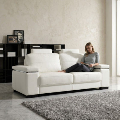 Sofa 2 miejsce do siedzenia Design Nowoczesne sofy Materiał Podkładka Siedziba Dwumiejscowa Skóra Nowość