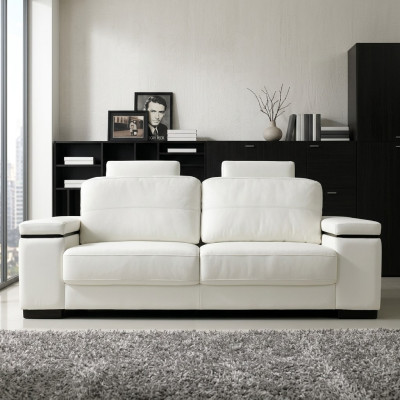 Sofa 2 miejsce do siedzenia Design Nowoczesne sofy Materiał Podkładka Siedziba Dwumiejscowa Skóra Nowość
