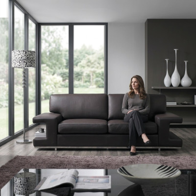 Sofa Kanapa Podkładka 2 miejsce do siedzenia Skóra Sofy Kanapy Siedziba Obcios Design