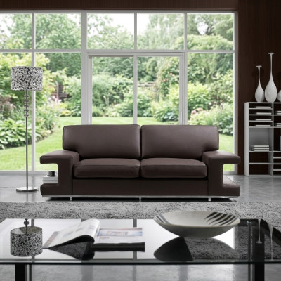 Sofa Kanapa Podkładka 2 miejsce do siedzenia Skóra Sofy Kanapy Siedziba Obcios Design
